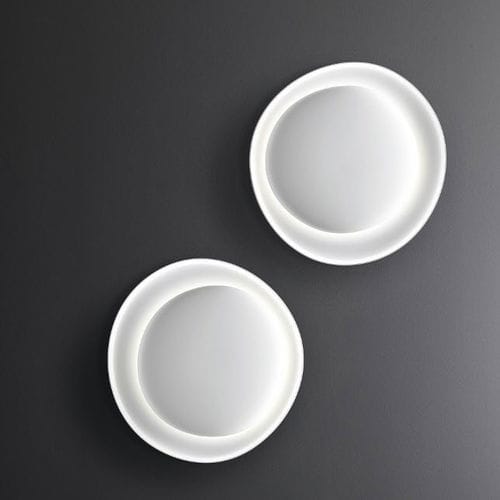 bahía mini foscarini aplique led decorativo blanco medidas