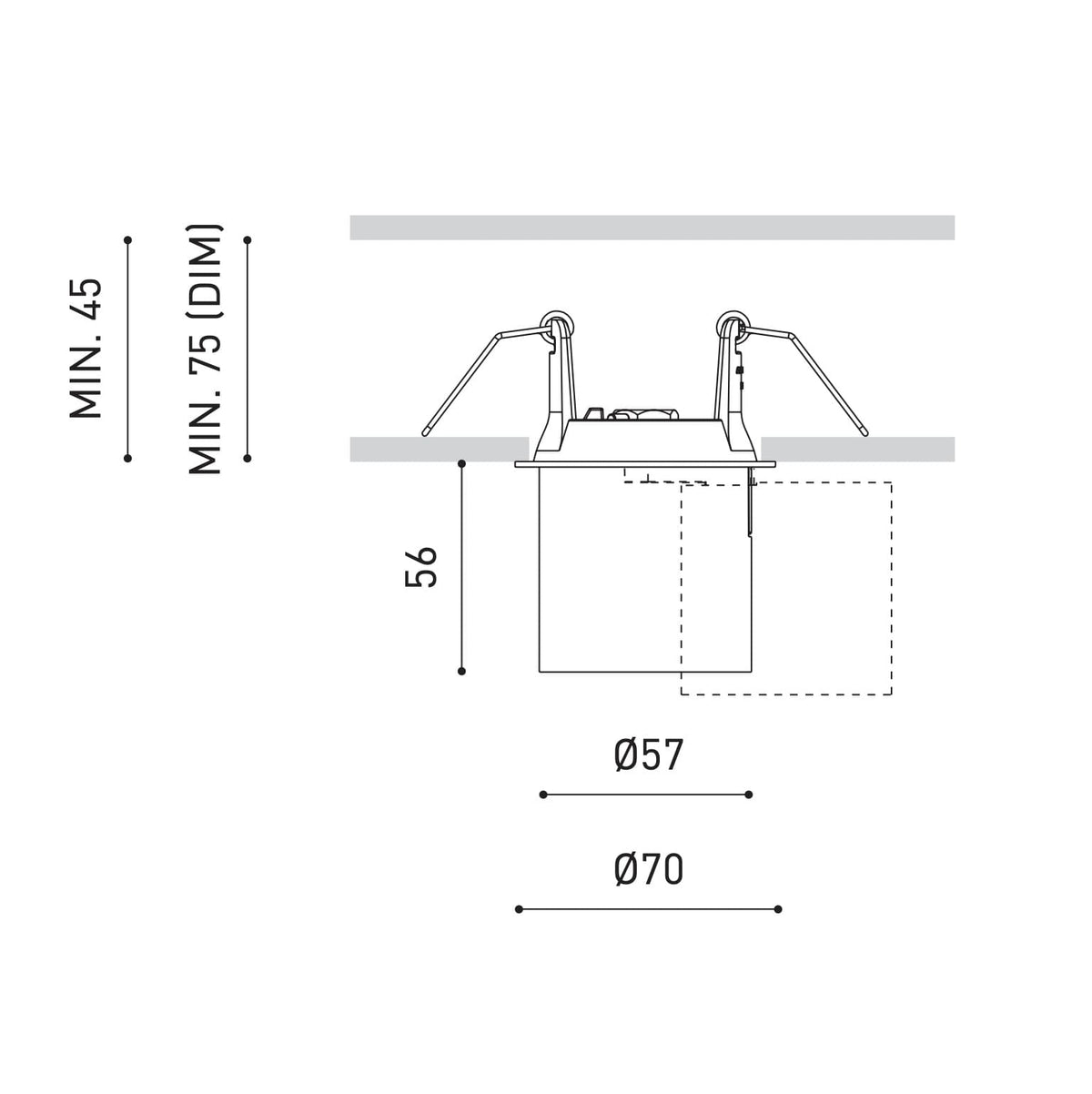 Flip Recessed
