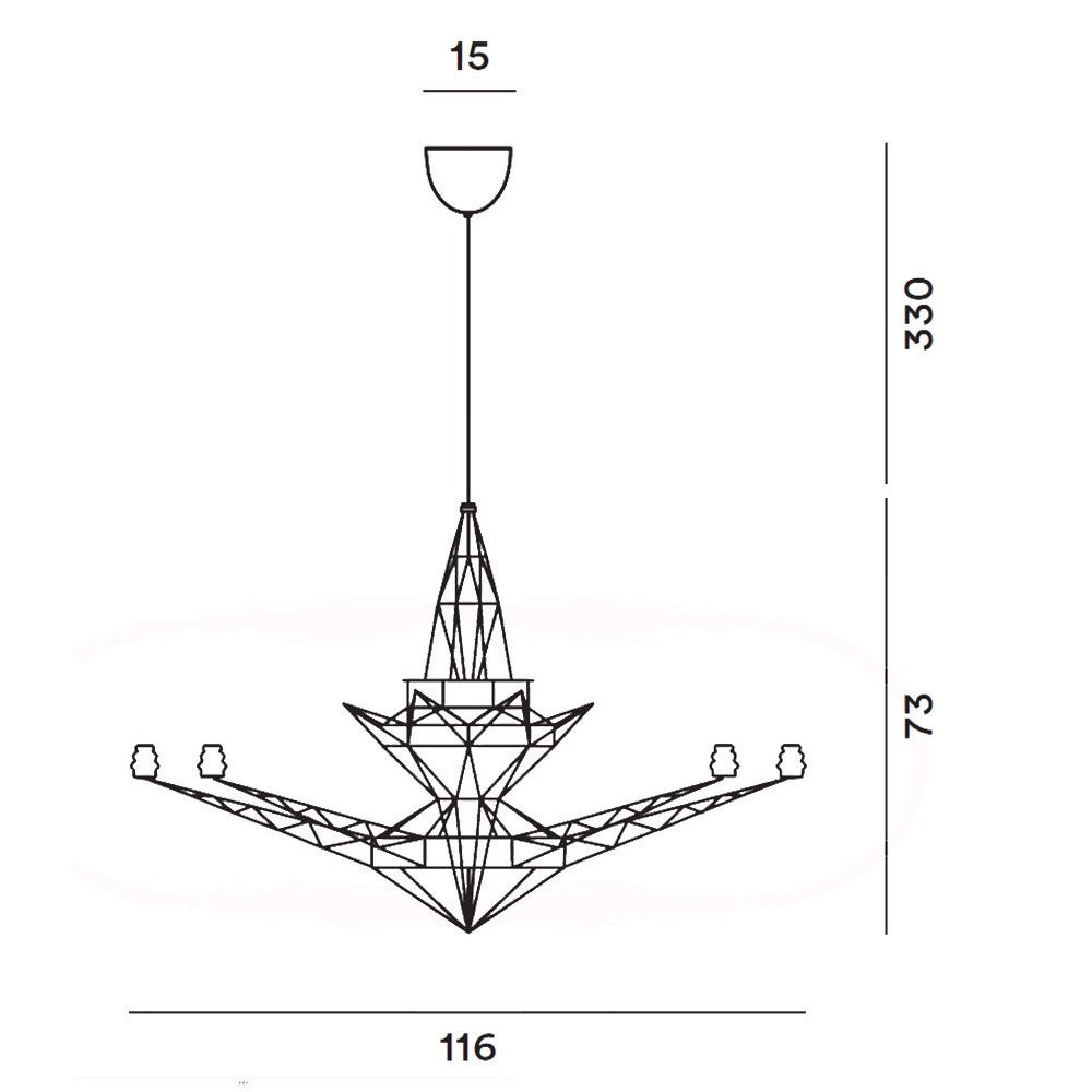 LIGHTWEIGHT Colgante