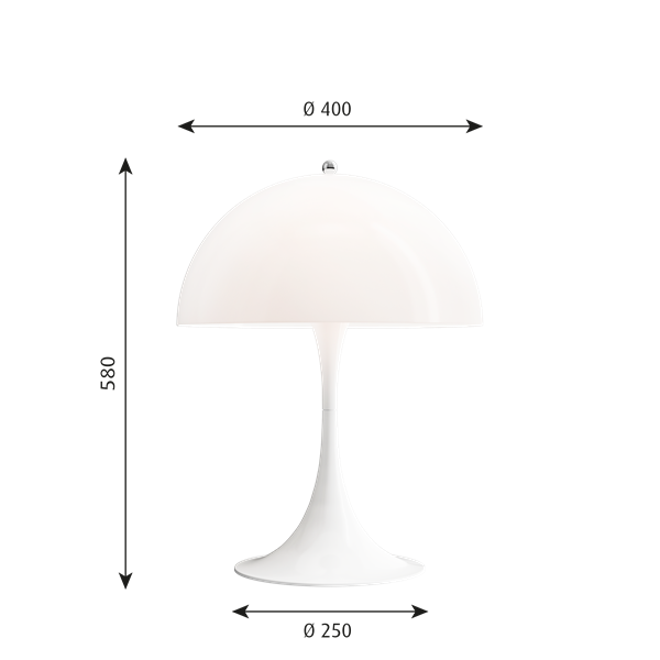PANTHELLA TABLE Louis Poulsen