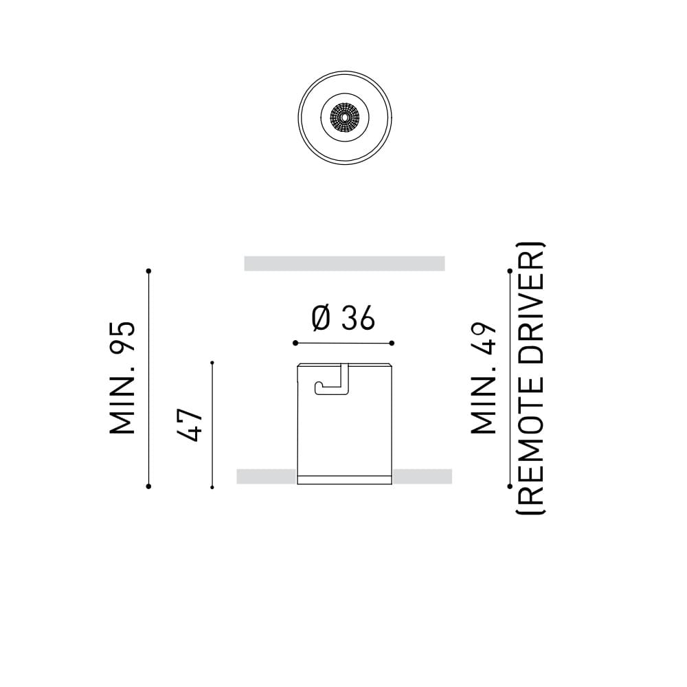Shot Light trimless