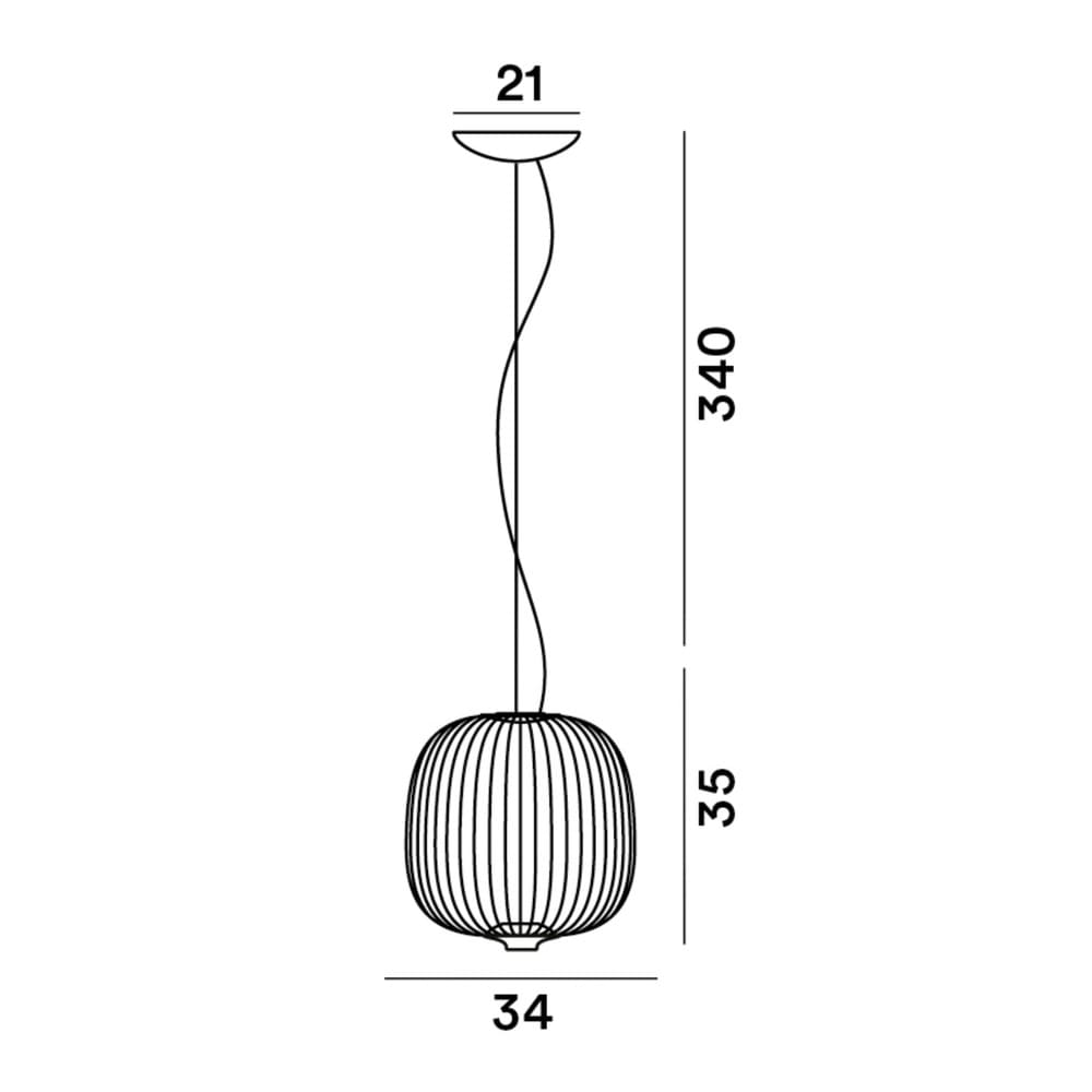 SPOKES 2 PICCOLA Foscarini - Uno Iluminación