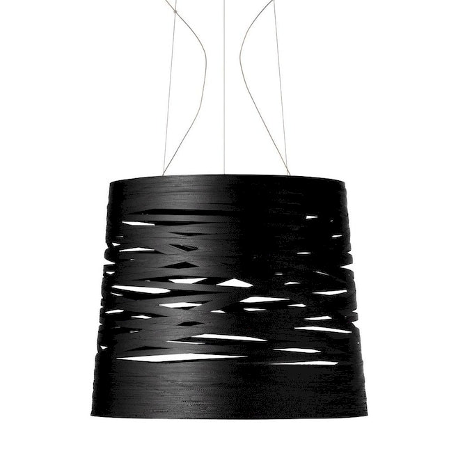 TRESS GRANDE COLGANTE LED REG. NEGRO