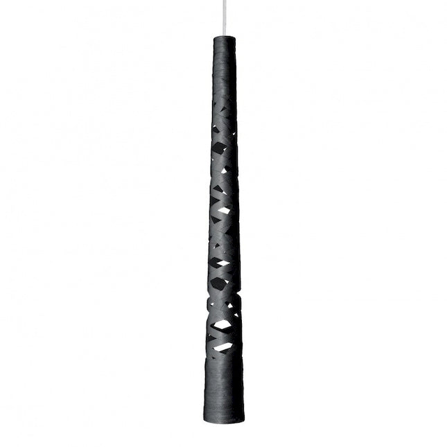 TRESS STILO COLGANTE NEGRO H. 3,5M.