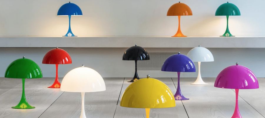 Versión MINI del icono PANTHELLA de Verner Panton