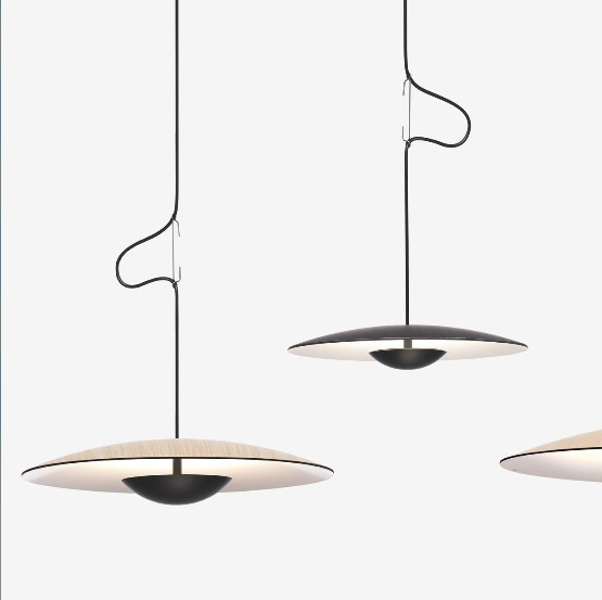 GINGER MARSET LAMPARA SUSPENSIÓN MADERA AMBIENTE 3