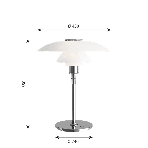 PH 4½ TABLE Louis Poulsen