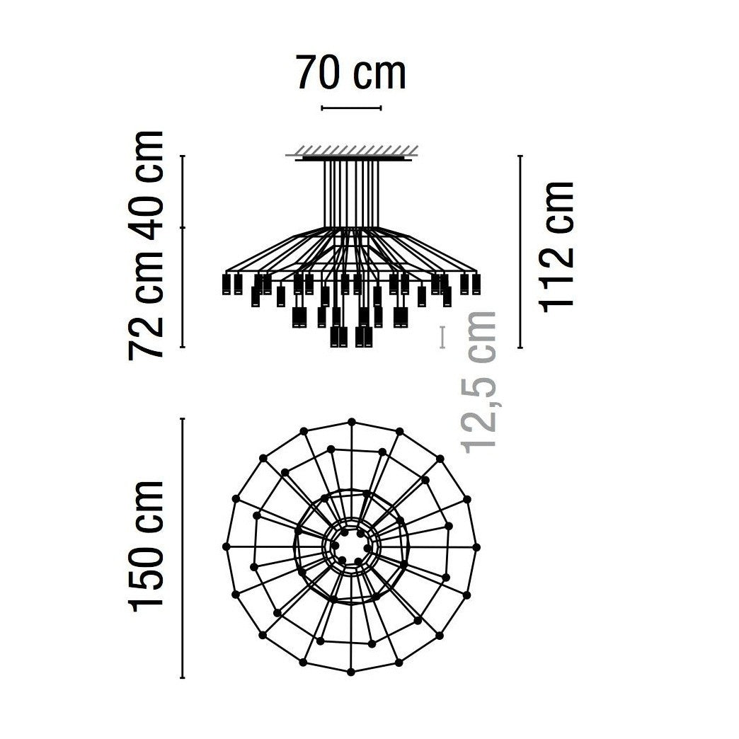 WIREFLOW Chandelier 0376