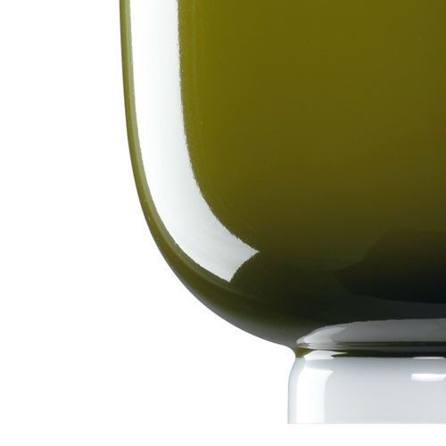 chouchin 2 verde foscarini reverse cristal soplado vidrio