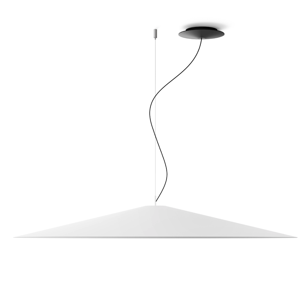 koiné-luceplan-lampara-colgante-110-blanco-unoiluminacion