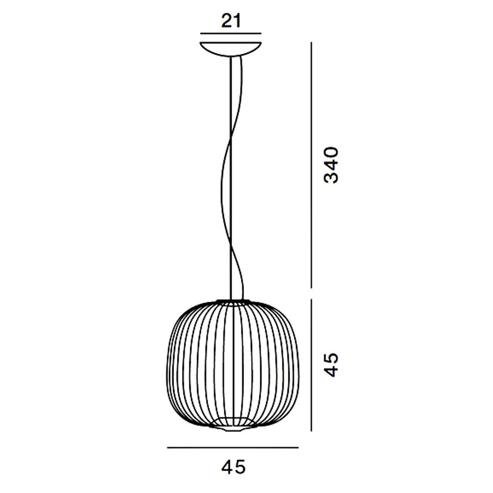 SPOKES 2 MIDI Foscarini