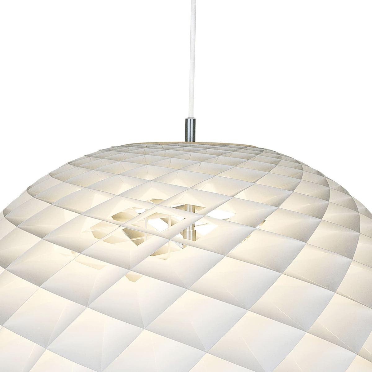 patera Louis Poulsen lampara colgante celdas detalle