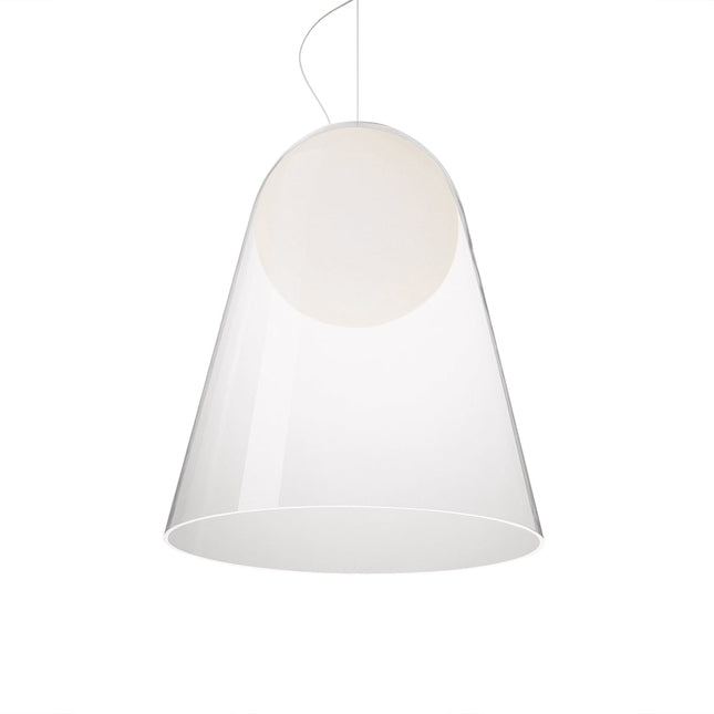 SATELLIGHT GRANDE COLGANTE BLANCO/TRANSPARENTE