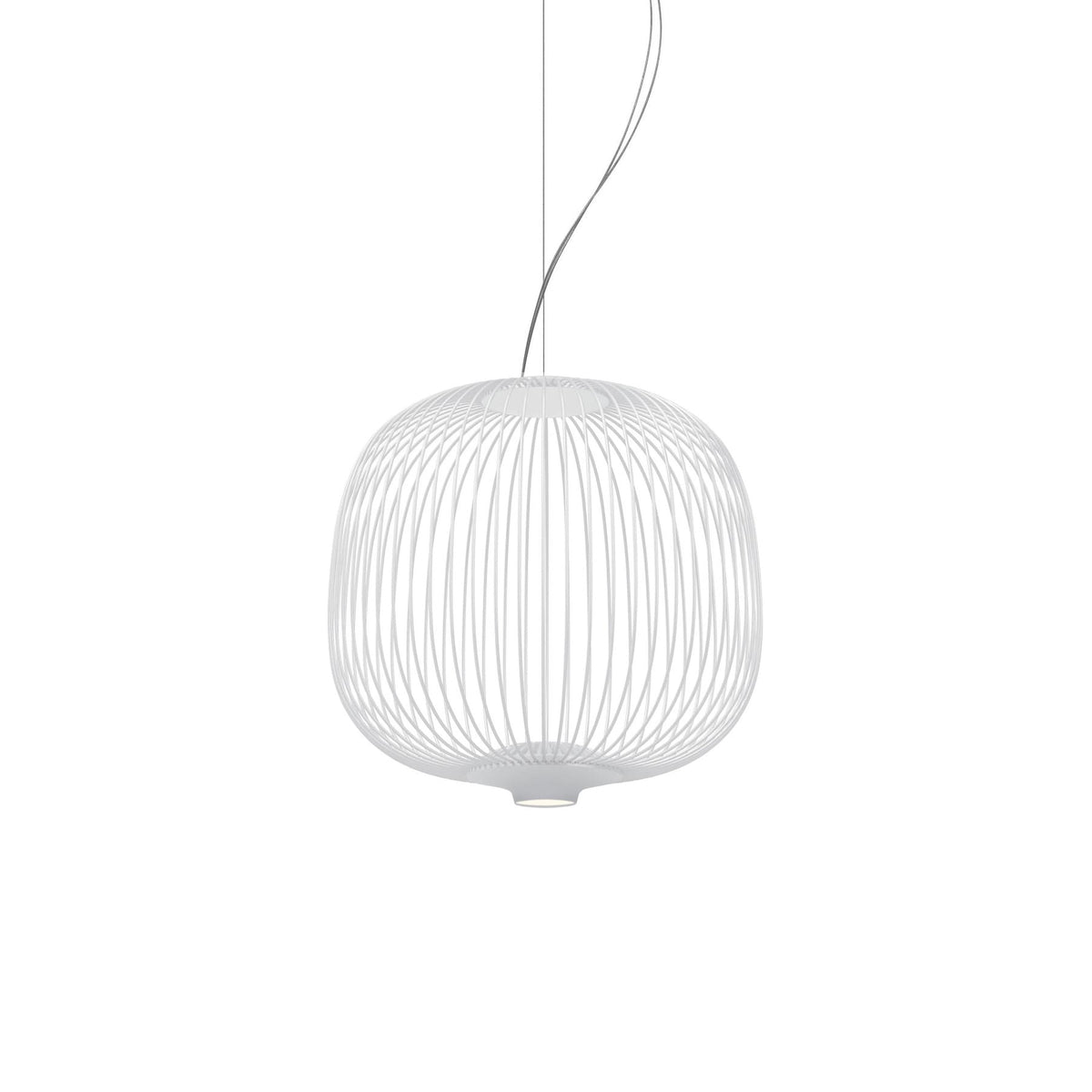 spokes 2 piccola foscarini lampara colgante blanco