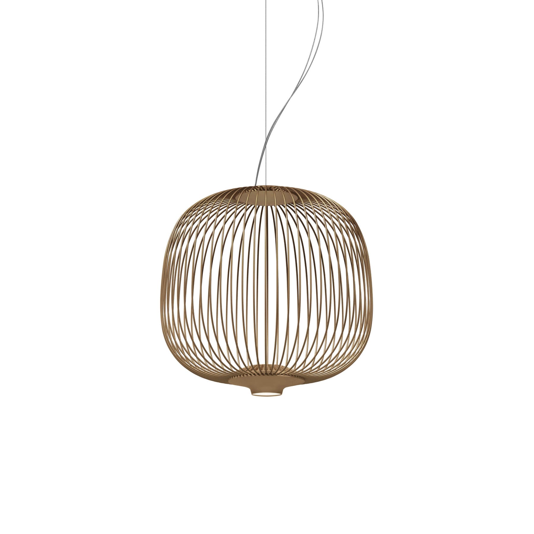 spokes 2 piccola foscarini lampara colgante cobre