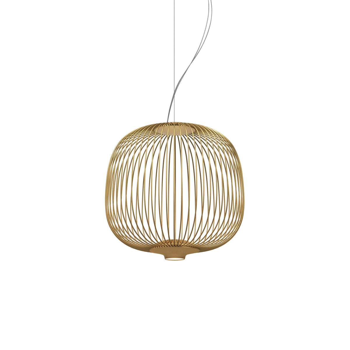 spokes 2 piccola foscarini lampara colgante oro
