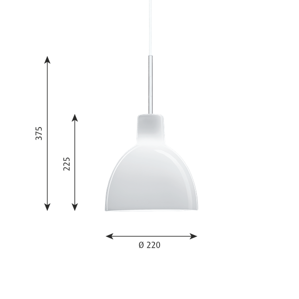 TOLBOD SUSP GLASS