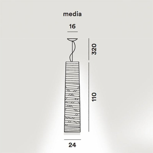 TRESS MEDIA Colgante