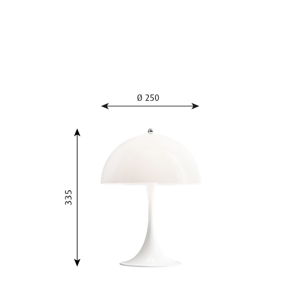 panthella-mini-lampara-de-mesa-blanco-medidas