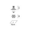 laser-blade-l-basculante-frame-iguzzini-medidas