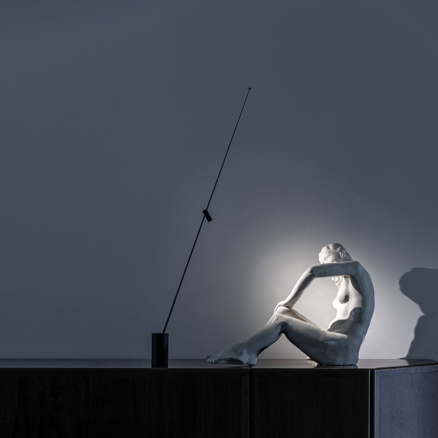 fm Davide Groppi antena lampara mesa escultura
