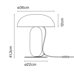 gambosa m Marset dimensiones medidas